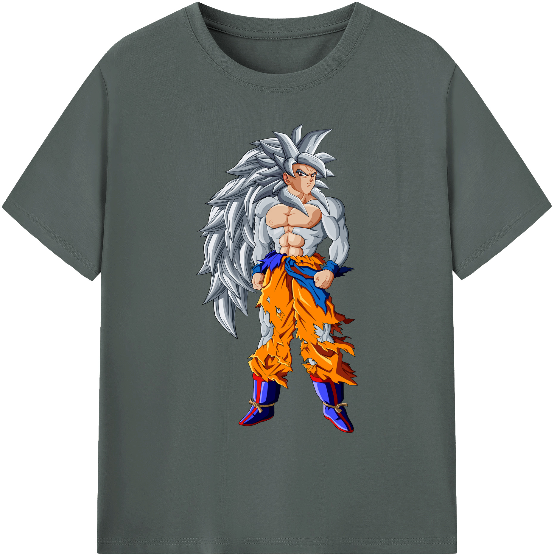 （画像用） ドラゴンボール 孫悟空（そん ごくう）Son Goku カカロット DRAGON BALL Kakarotto 綿100％ メンズ半袖Tシャツ｜肌触りやわらか＆通気性
